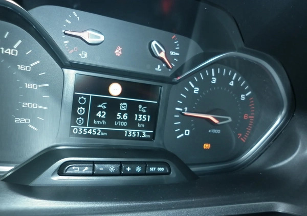 Peugeot Rifter cena 69999 przebieg: 37000, rok produkcji 2019 z Konin małe 172